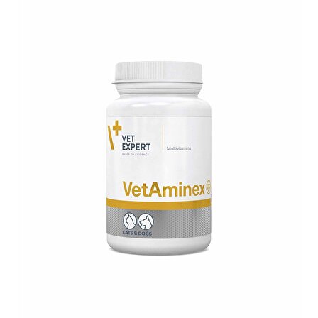 Vetexpert Vet Aminex Yavru-Yetişkin Vitamin Destekleyici Multi Vitamin Tablet 