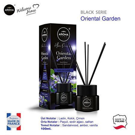 Aroma Home Black Series Likit Koku Oriental Garden  100ml.