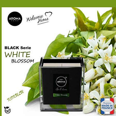 Aroma Home Black Series Kokulu Mum White Blossom  155gr.