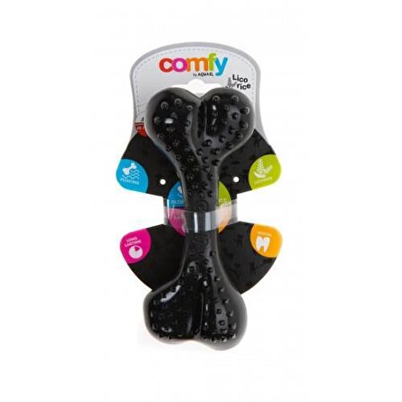 Aquael Comfy Toy Dental Bone Lıc. Siyah 12.5 Cm