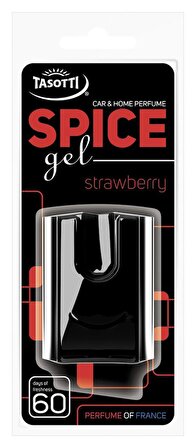 Tasotti Spice Gel (Strawberry) Çilek Esansli Kalorifer Geçme Koku 8ml.