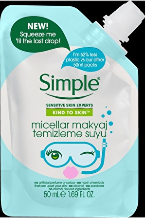 Mini Micellar Makyaj Temizleme Suyu 50 Ml