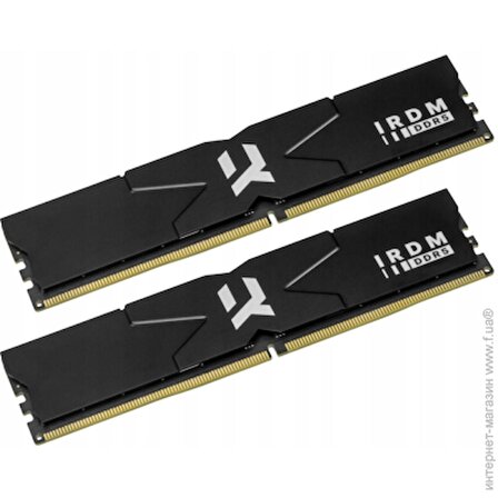 GoodRam IR-5600D564L30/64GDC 64GB (2x32GB) IRDM BLACK V 5600MHz CL30 DDR5 Siyah Dual Kit Ram