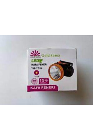 Gold Kama 30w Şarjlı Kafa Feneri Şarjlı Kafa Lambası