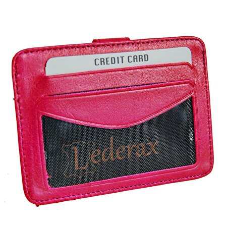 Lederax Ldh10C Hakiki Deri Kartlık Cüzdan 10 Bölmeli