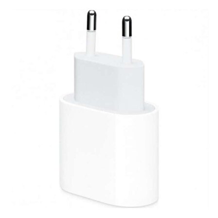 Apple iPhone 20W Hızlı Şarj Başlığı USB-C Lightning Yeni Nesil Güç Adaptörü