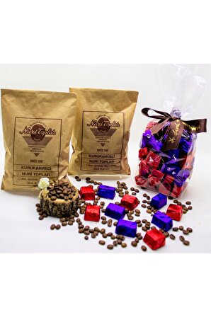 Nuri Toplar Bayram Paketi 500 Gram Kahve ve 500 Gram Gerçek Çikolata