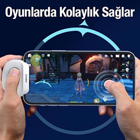 Polham Telefon ve Tablet Mobil Oyuncu Konsolu, MMO Oyunlar İçin Kontrol Cihazı, Yön verme Konsolu