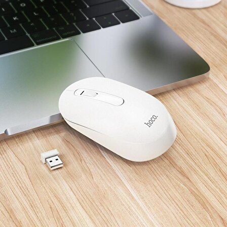 Polham HC PROSeries Bluetooth 1200DPI 2.4G Kablosuz Optik Mouse, Ergonomik Ultra Hassas Mouse