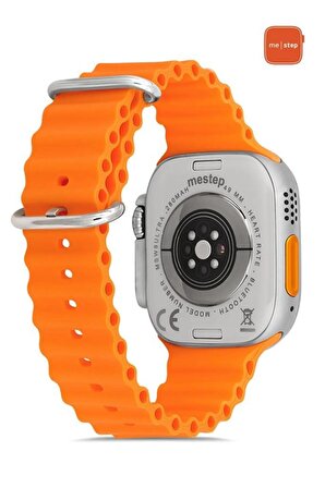 Mestep Me Step Watch 8 Ultra Smart Watch 49 Mm 20 Inç Tam Ekran Akıllı Saat Fc&oyun&ateş Ölçer&su Tahliyesi