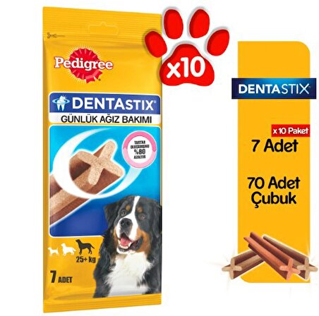 Pedigree Dentastix Large Köpek Ödül Maması 10X270 gr