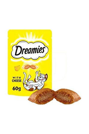 Dreamies With Cheese Peynirli Granül Yetişkin Kedi Ödülü 6x60 g 
