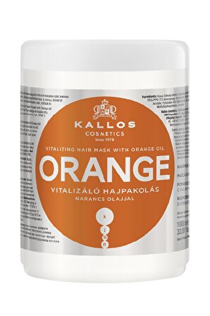 ORANGE Vitalizing Portakal Yağı İçerikli Canlandırıcı Saç Bakım Maskesi 1000ml