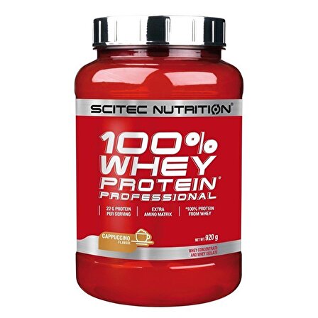 Scitec Whey Professional Whey Protein 920 Gr - VANİLYA ÇİLEK