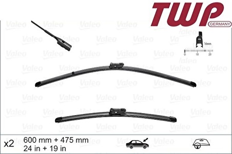 Silecek Süpürgesi  ( Set )-Jetta-11-15