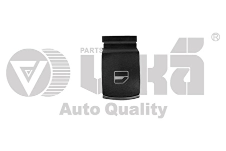 Cam Açma Anahtarı   ( Tekli Krom )-Golf 6-Jetta-Passat-Polo-Caddy-Tıguan-Passat Cc