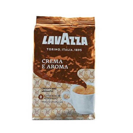 Lavazza Crema E Aroma Yumuşak İçim Öğütülmüş İtalya Çekirdek Kahve 1000 gr