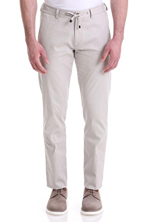Taş Dinamik Fit Desenli Pamuklu Yandan Cepli Jogger Kanvas Pantolon | 33