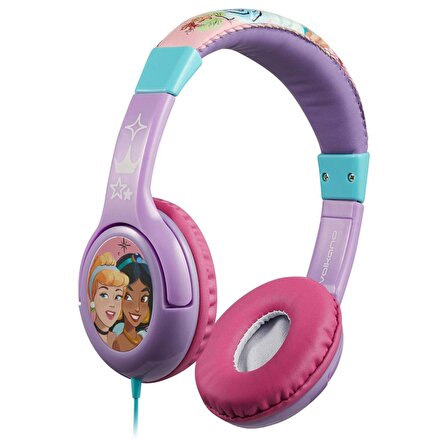 Disney Prensesler Lisanslı Kulak Üstü Çocuk Kulaklığı