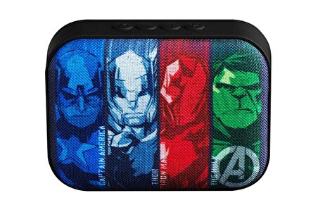 Marvel Avengers Yenilmezler Bluetooth Kablosuz Wireless Hoparlör Lisanslı MV-1010-AV