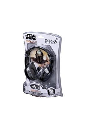 Star Wars Mandalorian Bluetooth Kulaklık Mikrofonlu Kablosuz Çocuk Kulaklığı Lisanslı SW-9938-MN