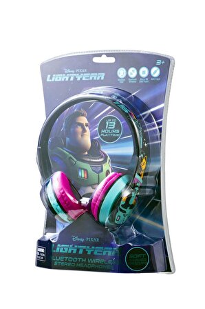 Bluetooth Kulaklık Disney Lightyear Toy Story Oyuncak Hikayesi Buzz Mikrofonlu Kablosuz Çocuk Kulaklığı Lisanslı DY-2004-LYV