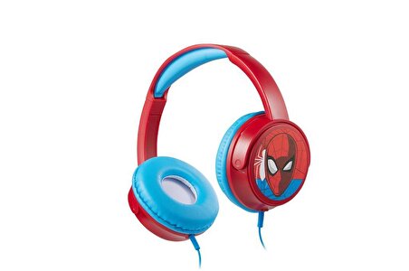Kablolu Mikrofonlu Kulaklık Marvel Spiderman Örümcek Adam Kulaklık Lisanslı MV-6513-SP 11 ADET STİCKER İLE BİRLİKTE