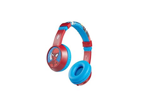 Marvel Spiderman Örümcek Adam Bluetooth Kulaklık Mikrofonlu Kablosuz Çocuk Kulaklığı Lisanslı MV-9938-SP