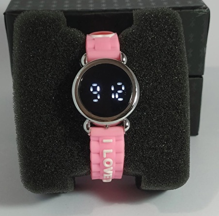 Dijital led ekran çocuk saati kids watch