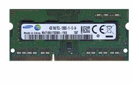 Samsung M471B5173DB0-YK0 4 GB DDR3 1600 MHz CL11 Notebook Bellek