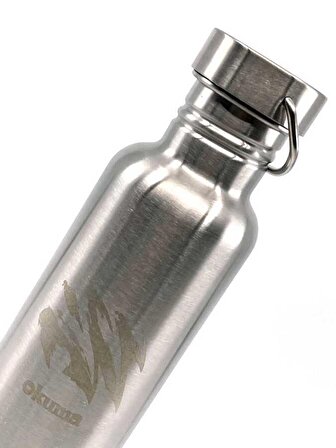 Okuma Motif Stainless Steel Water Bottle 800 Ml. Matara