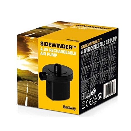 Bestway 62130 Sidewinder 4,8V Şarj Edilebilir Pompa
