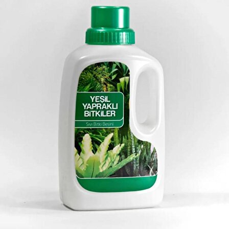 Yeşil Yapraklı Bitkiler İçin Sıvı Besin Sıvı Gübre 500 ml