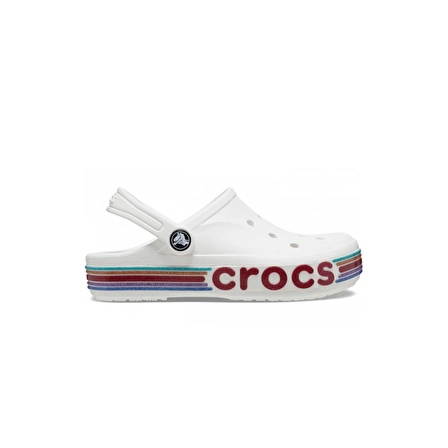 crocs 209730-100 BAYABAND RAINBOW GLITTER ÇOCUK SPOR SANDALET TERLİK