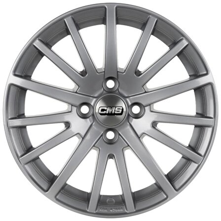 CMS-465-08 6.5x15"-4x108 ET38 67.2 Racing Silver Jant (4 Adet)