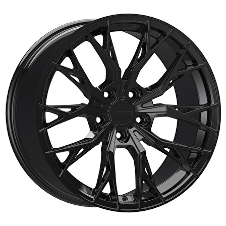 ARC-19239-16 9.5x19" -5x112 ET42 72.6 Glossy Black ROMA Jant (4 Adet)