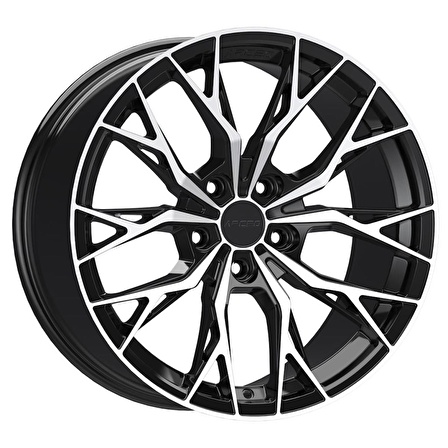 ARC-18239-12 8.0x18" -5x108 ET45 73.1 Black Diamond ROMA Jant (4 Adet)