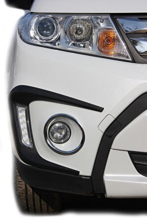 Suzuki Vitara 4 Gündüz Farı Çerçevesi Krom 2016 ve Sonrası