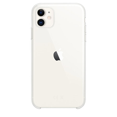 Apple iPhone 11 için Şeffaf Kılıf Orijinal MWVG2ZM/A