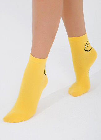 Cozzy Socks  Çok Renkli Kadın Paketli Çorap CZY2022101