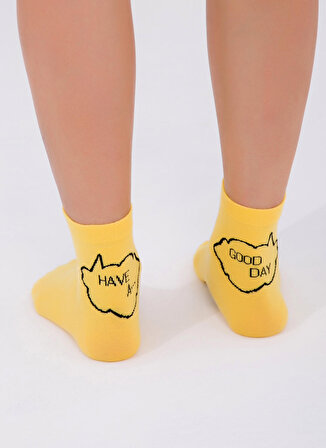 Cozzy Socks  Çok Renkli Kadın Paketli Çorap CZY2022101