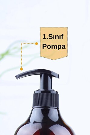 Sıvı Sabun Bulaşık Sabunu Çamaşır Suyu Siyah Etiketli Amber Renk 500 ml Plastik Şişe Seti