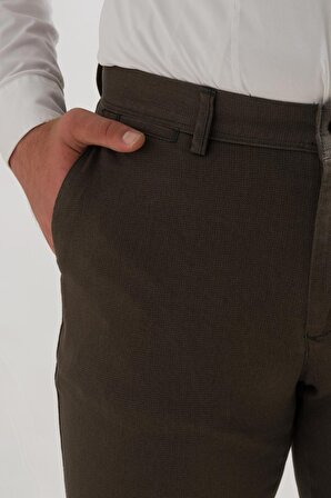 Notra Klasik Kesim Kışlık Kumaş Gabardin Boru Paça Erkek Pantolon 