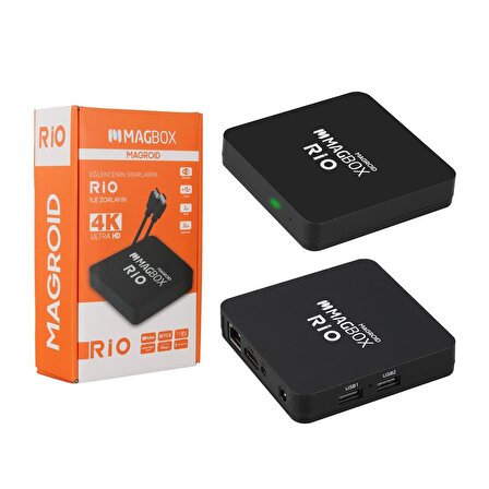 Magroid Rio Android Tv Box-2 GB Ram 32 GB Depolama