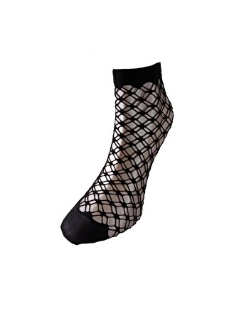 File Desenli Soket Çorap