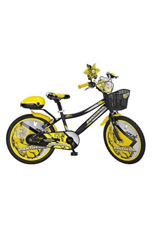 Gassama 16 Jant Kapaklı Sarı Panthera Bisiklet