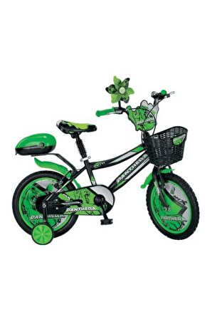Gassama 16 Jant Kapaklı Yeşil Panthera Bisiklet