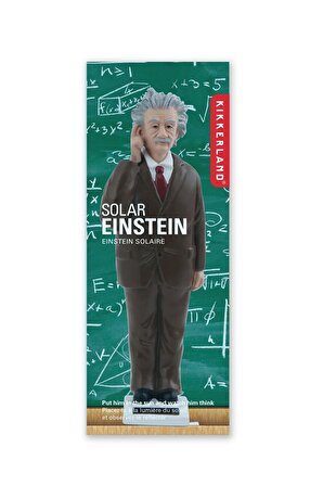 Kikkerland Solar Einstein - Güneş Enerjisiyle Hareket Eden Figür Aksesuar