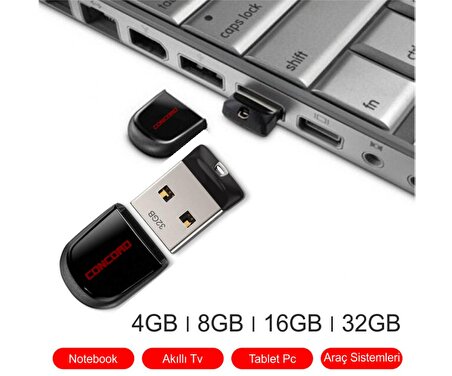 Concord 8GB Mini Lite Usb Flash Bellek