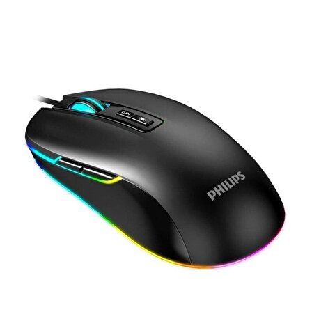 Philips SPK9414 G414 Rgb 3600 dpı Gaming Oyuncu Mouse 7 Tuş